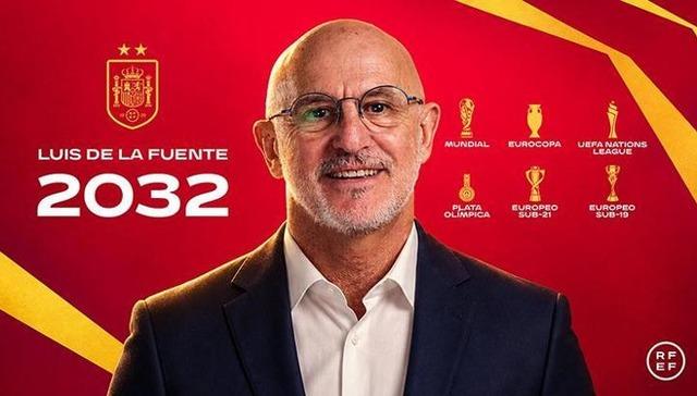 İspanya, Luis de la Fuente'nin Anlaşmasını 2032 Yılına Kadar Yeniledi