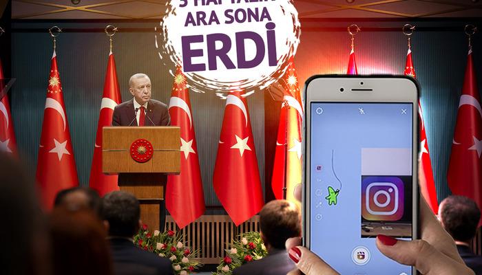 Şu anda tüm gözler Instagram'ın kaderinde!  Erdoğan kamera karşısına geçecek: 3 hafta sonra ilk kabine toplantısı