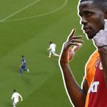 Galatasaray'dan Lyon'a kiralanan Wilfried Zaha'ya sadece 4 dakika yetti! Maça girer girmez asist yaptı… Galatasaray