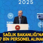 Personel Sağlık Bakanlığı’na alınacak! Başkan Erdoğan tarafından atama beyanı: “37 bin personel atayacağız”