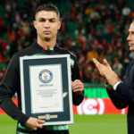 Cristiano Ronaldo da bunu yaptı! Portekizli yıldızı adını Guinness Rekorlar Kitabı’na yazdı … maçın önceki yetkilileri plak verdi