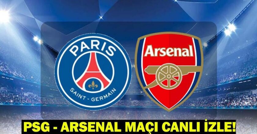 PSG – Arsenal Match TRT 1 Kesintisiz ve Şifreli Olmayan Saatlerin Canlı HD Schermo