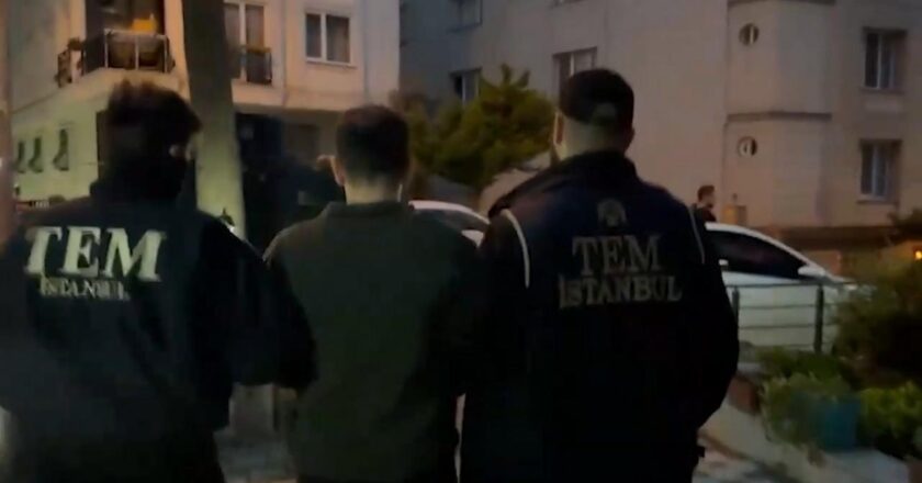 İstanbul'da Terör Operasyonu: 5 Şüphe Tutuklandı