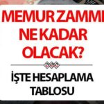 Temmuz 2025 Hesaplama Tablosu (5 -ayın enflasyon farkı) selamlamaya resmi selamlama) | Kamu çalışanı 2025 Temmuz'da ne kadar artacak, kamu çalışanlarının en düşük maaşı kaç TL olacak? Hemşire, polis, öğretmen, doktorun ücret gezisinin hikaye anlatımı hesaplaması!