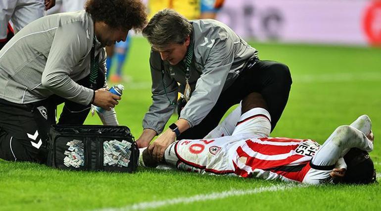 Samsunspor'da Tanguy Coulibaly'den kötü haber
