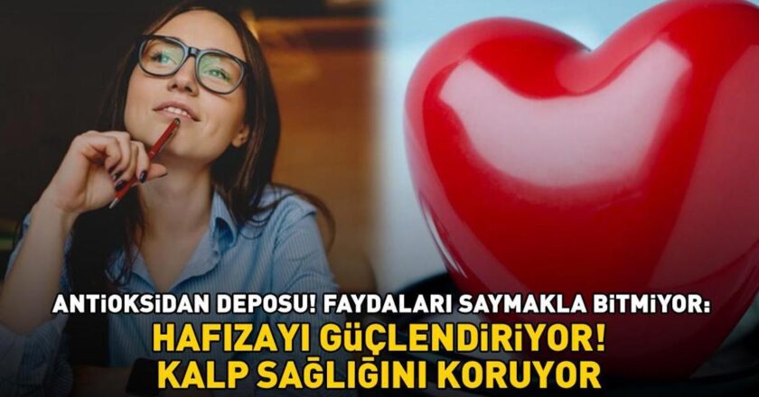Antioksidan deposu! Her şeyi içerir: Omega-3 yağ asitleri, E, C ve K vitaminleri! Hafızayı güçlendirir, kalp sağlığını korur