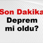 Balıkesir’de Deprem Mi Gerçekleşti? Son Durum ve Detaylar!